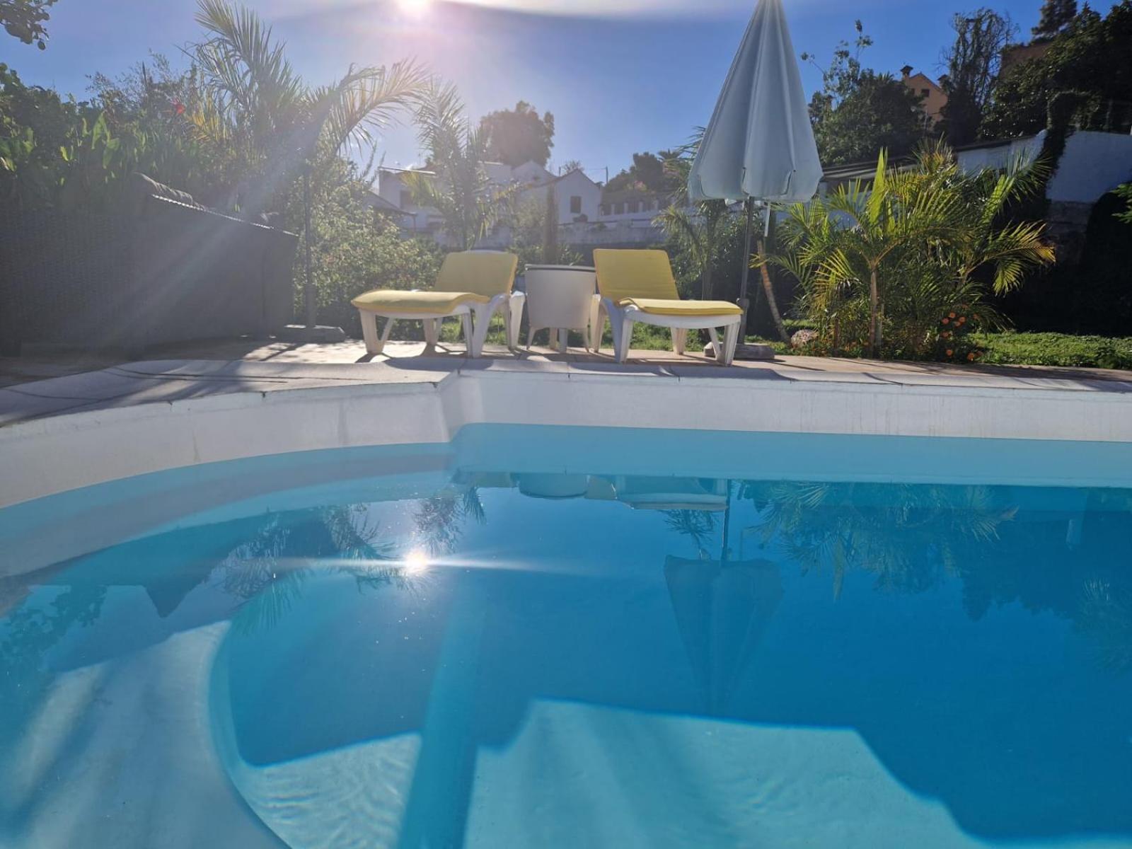 Casa Con Piscina, High-Speed Wi-Fi Y Vistas Villa Santa Brigida  Exterior photo